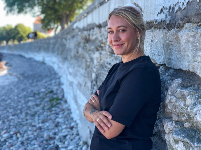 Alma Jönsson jobbar med hållbarhet för startups